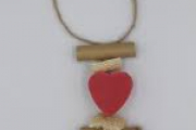 Brin de lavande tresse 1 fleur fruit rouge